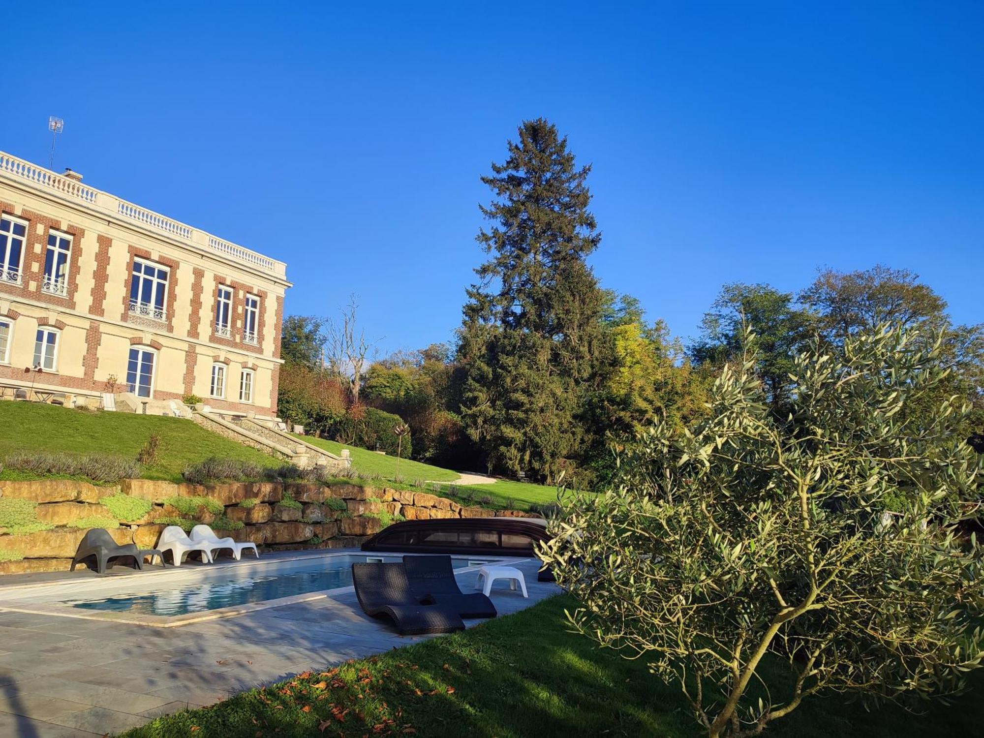 Demeure De La Garenne Bed & Breakfast Montmirail  Bagian luar foto