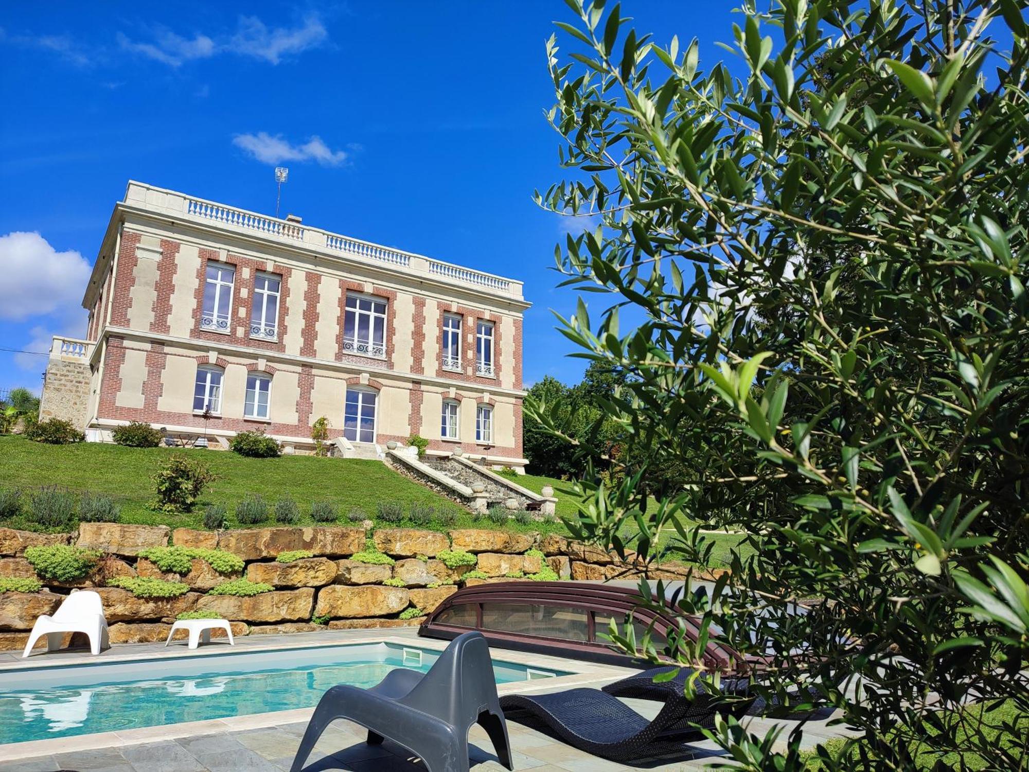 Demeure De La Garenne Bed & Breakfast Montmirail  Bagian luar foto