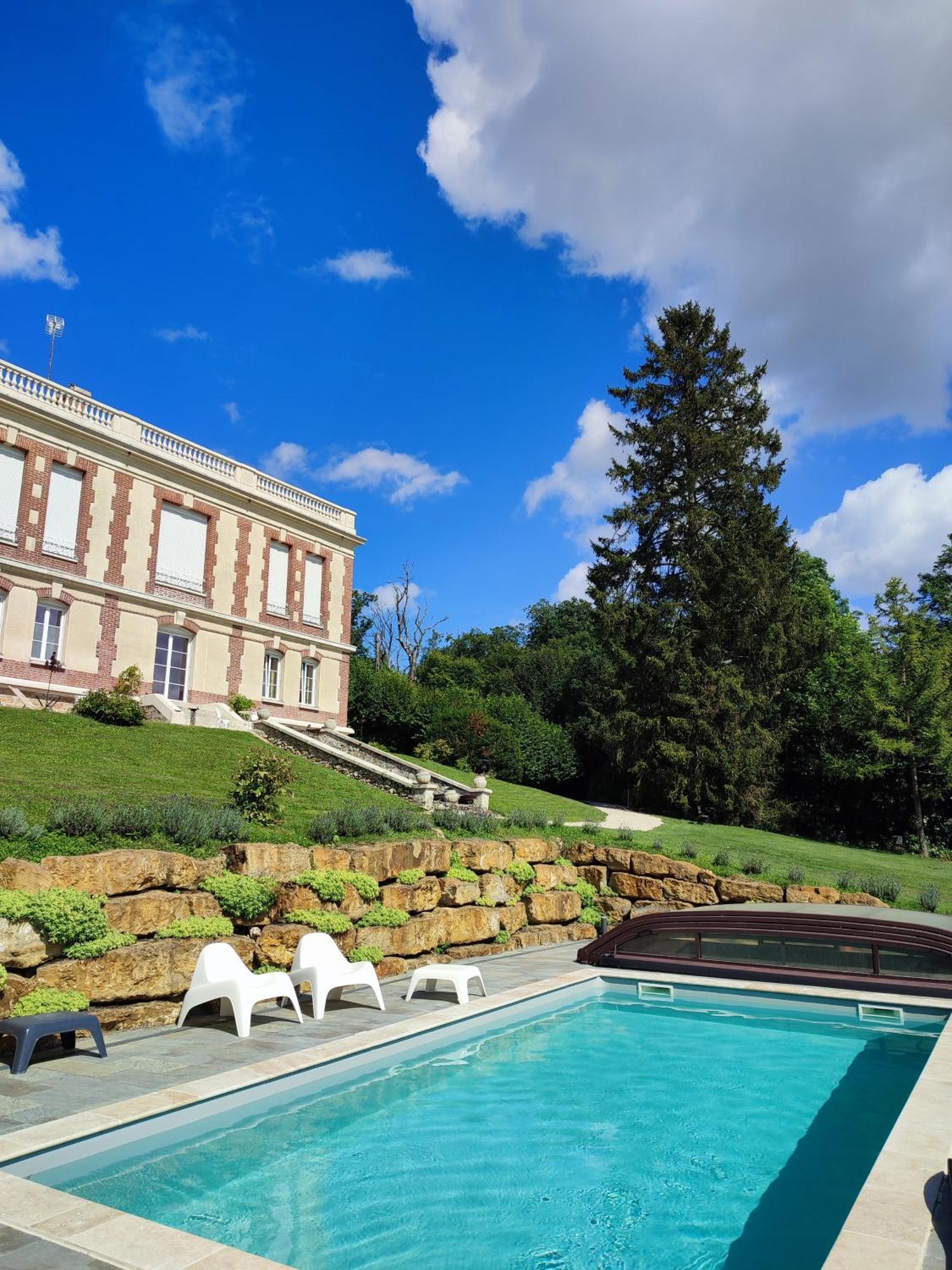 Demeure De La Garenne Bed & Breakfast Montmirail  Bagian luar foto